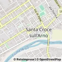 Mapa Santa Croce sull'Arno