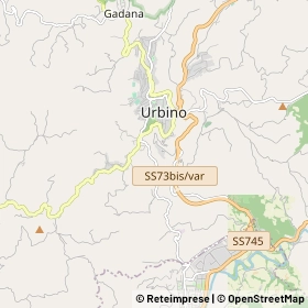 Mappa Urbino