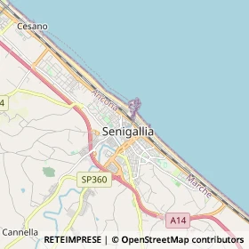 Mappa Senigallia