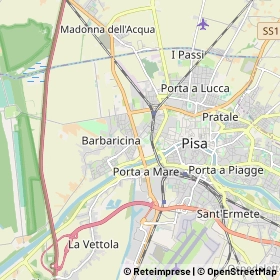 Mappa Pisa
