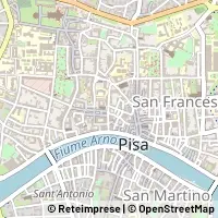 Mapa Pisa