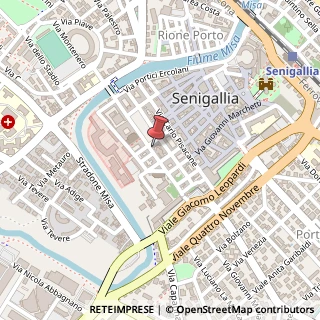 Mappa Piazza Garibaldi, 1, 60019 Senigallia, Ancona (Marche)