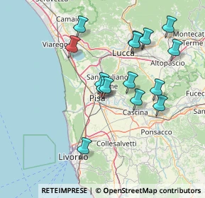 Mappa Via Pietro Nenni, 56124 Pisa PI, Italia (14.396)