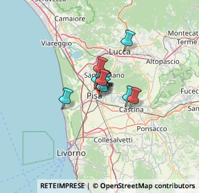 Mappa Via Pietro Nenni, 56124 Pisa PI, Italia (5.3775)