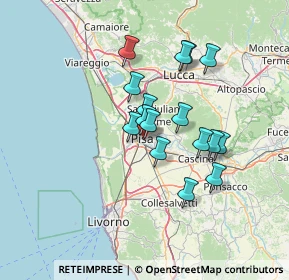 Mappa Lungarno Bruno Buozzi, 56127 Pisa PI, Italia (11.30375)