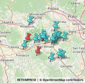 Mappa Via Sanminiatese, 50054 Fucecchio FI, Italia (10.156)