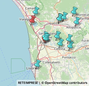 Mappa Via Silvio Luschi, 56124 Pisa PI, Italia (14.622)