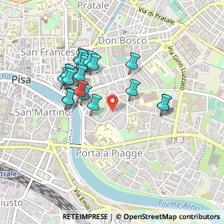 Mappa Via Silvio Luschi, 56124 Pisa PI, Italia (0.44)