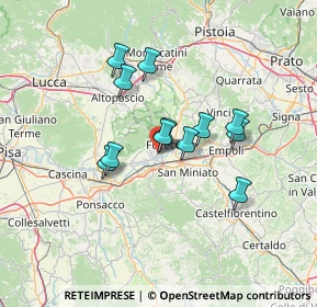 Mappa Piazza dei Partigiani, 56029 Santa Croce sull'Arno PI, Italia (10.99417)