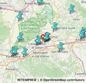 Mappa Via Giovanni Amendola, 56029 Santa Croce sull'Arno PI, Italia (8.672)