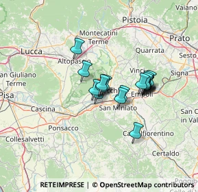 Mappa Via Giovanni Amendola, 56029 Santa Croce sull'Arno PI, Italia (9.70278)