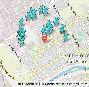 Mappa Via Giovanni Amendola, 56029 Santa Croce sull'Arno PI, Italia (0.491)