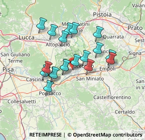 Mappa Via dell'Abete, 56022 Castelfranco di sotto PI, Italia (11.76)