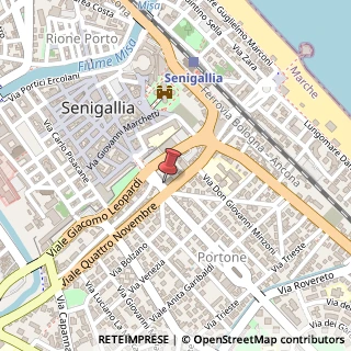 Mappa Viale IV Novembre, 60019 Senigallia AN, Italia, 60019 Senigallia, Ancona (Marche)