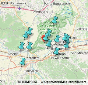 Mappa Via Falorni, 56020 Santa Maria A Monte PI, Italia (6.24786)