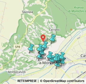 Mappa Via Falorni, 56020 Santa Maria A Monte PI, Italia (1.87867)