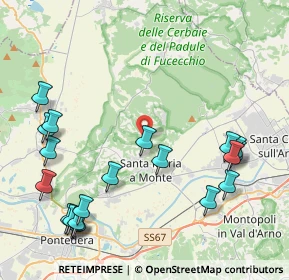 Mappa Via Falorni, 56020 Santa Maria A Monte PI, Italia (5.3365)