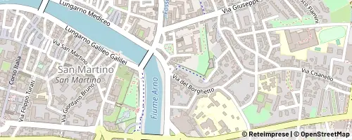 Mappa Pisa