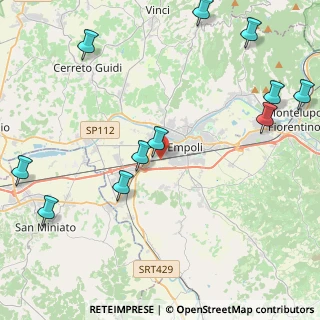 Mappa 50059 Empoli FI, Italia (5.76)