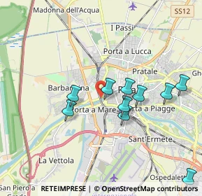 Mappa Lungarno Cosimo I dei Medici, 56122 Pisa PI, Italia (2.08909)