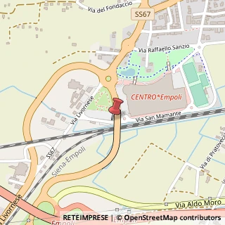 Mappa Via S. Mamante, 50053 Empoli FI, Italia, 50053 Empoli, Firenze (Toscana)