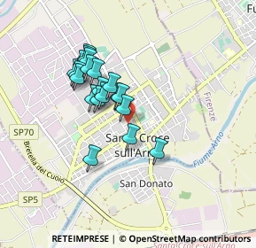 Mappa Via XXV Aprile, 56029 Santa Croce sull'Arno PI, Italia (0.733)