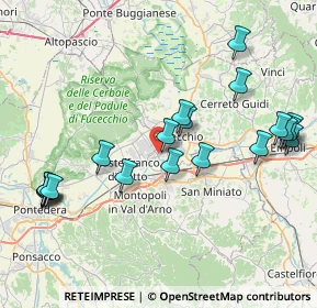 Mappa Via dei Mille, 56029 Santa Croce sull'Arno PI, Italia (9.119)