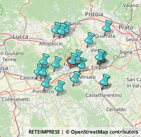 Mappa Via dei Mille, 56029 Santa Croce sull'Arno PI, Italia (12.385)