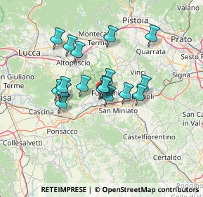 Mappa Via dei Mille, 56029 Santa Croce sull'Arno PI, Italia (10.51667)