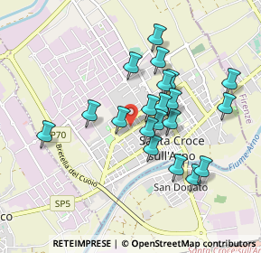 Mappa Via XX Settembre, 56029 Santa Croce sull'Arno PI, Italia (0.8135)