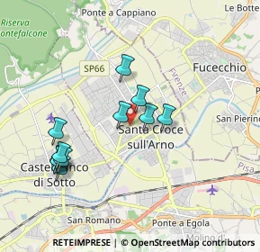 Mappa Via XX Settembre, 56029 Santa Croce sull'Arno PI, Italia (1.79091)