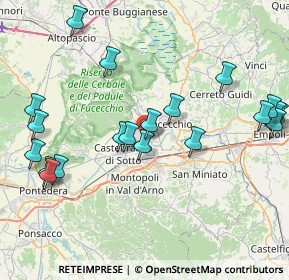 Mappa Via XX Settembre, 56029 Santa Croce sull'Arno PI, Italia (9.5765)