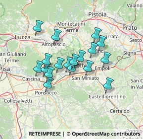 Mappa Via Fratelli Pallesi, 56020 Santa Croce sull'Arno PI, Italia (11.12722)