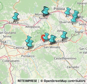 Mappa Via XX Settembre, 56029 Santa Croce sull'Arno PI, Italia (16.6525)
