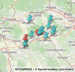 Mappa Via XX Settembre, 56029 Santa Croce sull'Arno PI, Italia (9.70615)