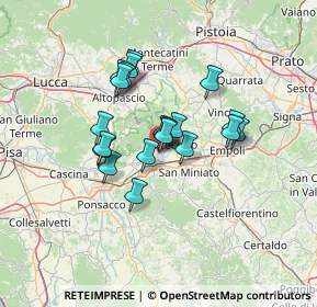 Mappa Via XX Settembre, 56029 Santa Croce sull'Arno PI, Italia (10.3765)