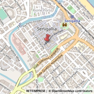 Mappa Via Marchetti, 28, 60019 Senigallia, Ancona (Marche)
