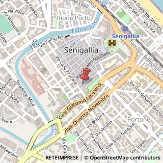 Mappa Via Cesare Battisti, 30, 60019 Senigallia, Ancona (Marche)