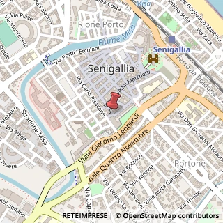 Mappa Via Cesare Battisti, 7, 60019 Senigallia, Ancona (Marche)