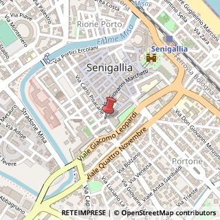Mappa Via Carlo Pisacane, 84, 60019 Senigallia, Ancona (Marche)