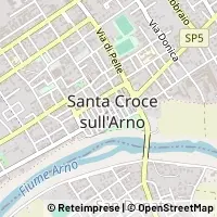 Map Santa Croce sull'Arno