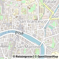 Mapa Pisa