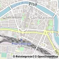 Mapa Pisa