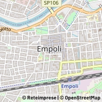 Mapa Empoli