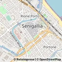 지도 Senigallia