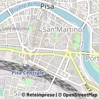 Mapa Pisa