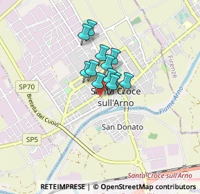 Mappa Via Luigi Salvatori, 56029 Santa Croce sull'Arno PI, Italia (0.47833)