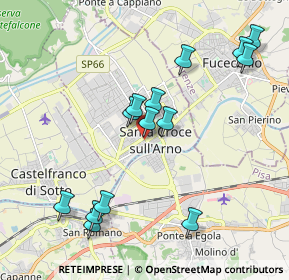 Mappa Via Luigi Salvatori, 56029 Santa Croce sull'Arno PI, Italia (2.10143)