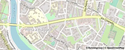 Mappa Pisa