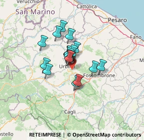 Mappa Via Sant'Eufemia, 61033 Fermignano PU, Italia (8.35421)